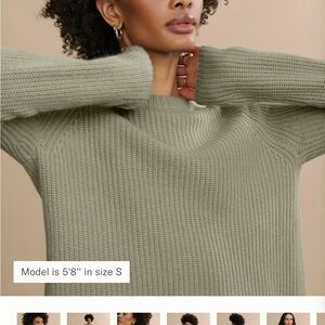 Jenni Kayne Cashmere Fisherman Sweater (Small)